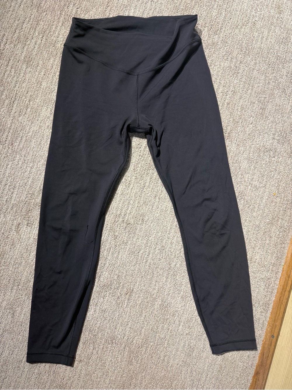 lululemon athletica Black High-Rise Workout Leggings